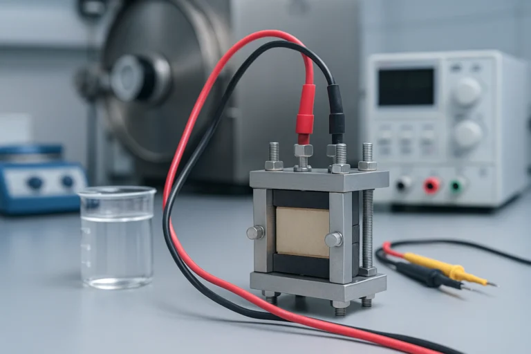 Dispositivo de fabricación rápida de células electrolíticas de óxido sólido para hidrógeno limpio