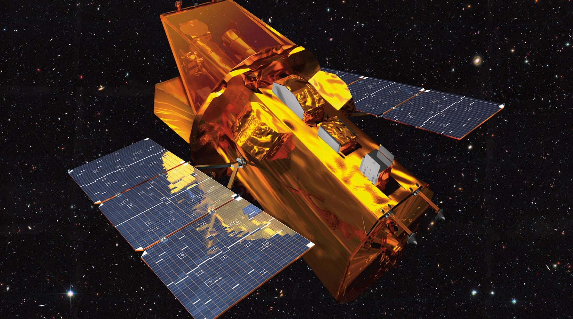 Telescopio espacial Swift observando explosiones cósmicas y rayos gamma