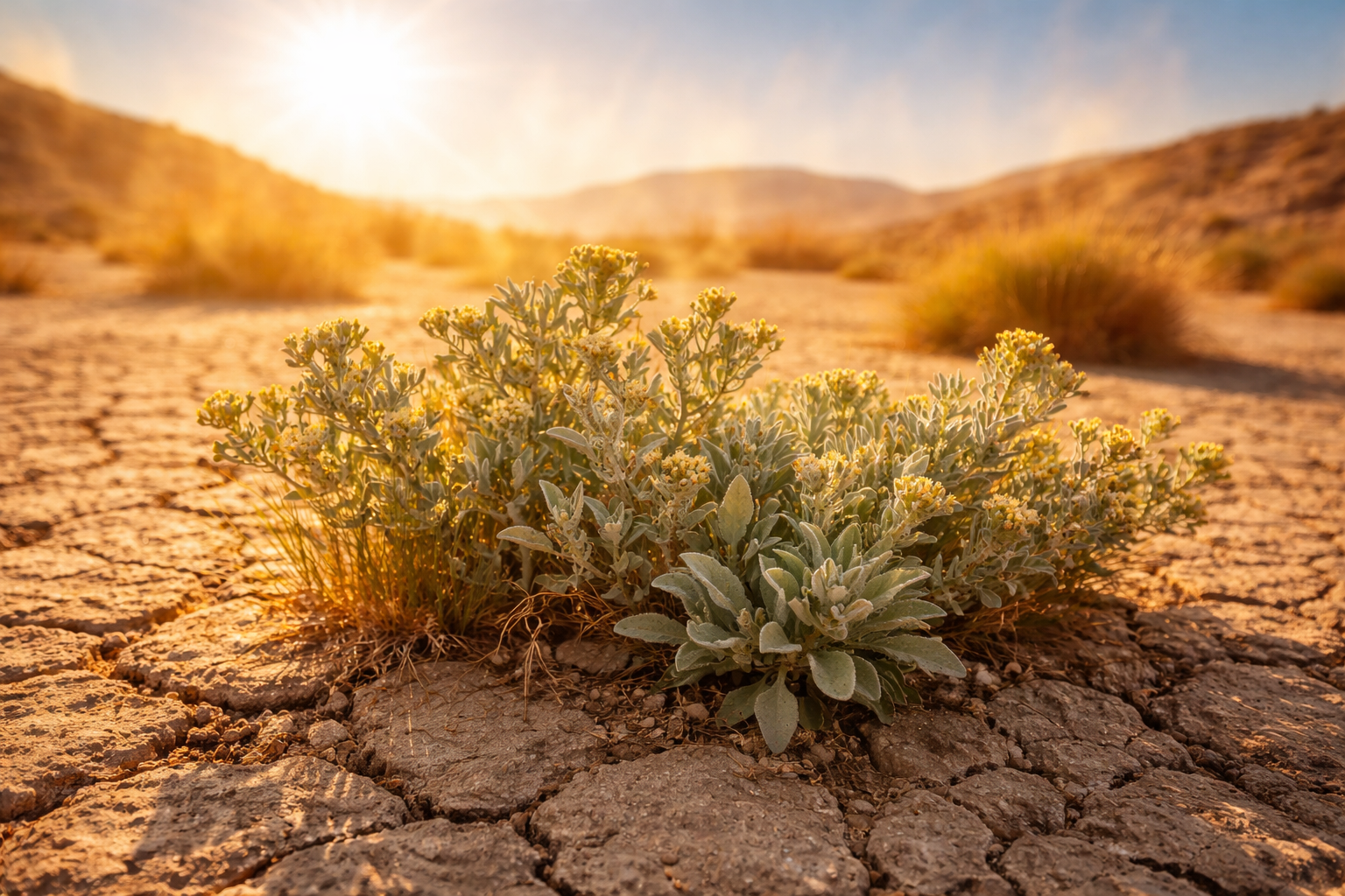 Plantas adaptadas a sobrevivir durante olas de calor extremo